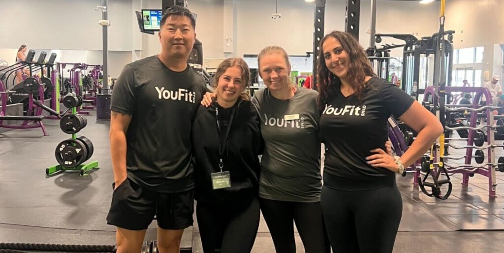 YouFit gym staff, including Regional Director Suha Yatak